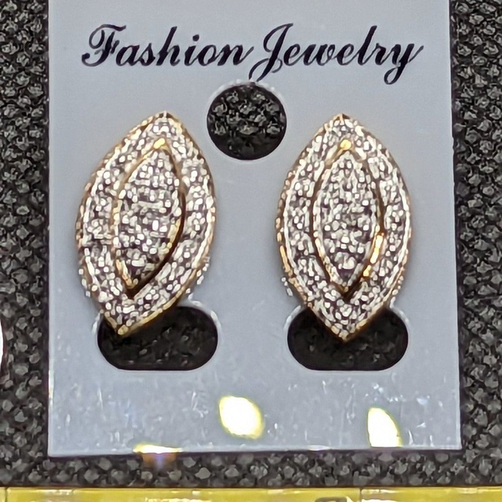 Genuine Diamond 14k Yellow Gold over Sterling